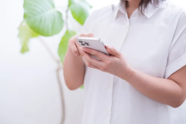 スマホ操作
