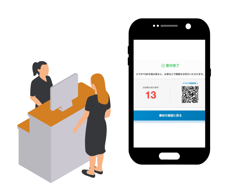 店頭QRコード設置